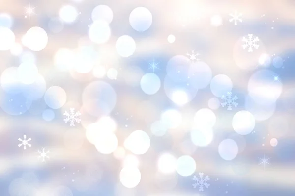 청회색 라이트와 별들로 이루어진 파스텔 보케의 뚜렷하게 해졌다 아름다운 — 스톡 사진