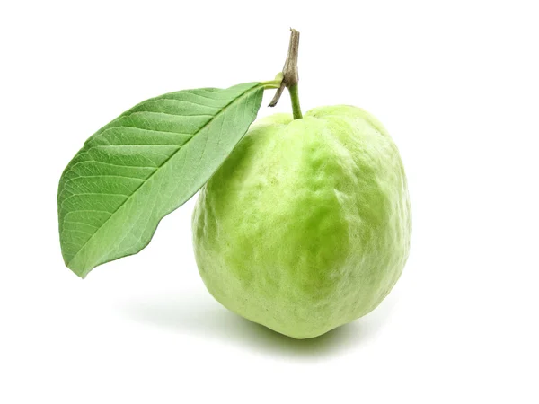 Yaprak ile guava — Stok fotoğraf