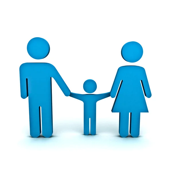 Family symbol concept — Stock Photo, Image