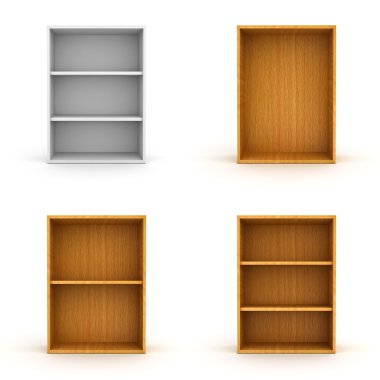 koleksiyon boş rafları