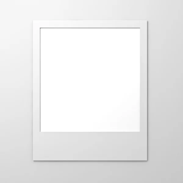 Photo Frame on grey — Stock Photo, Image