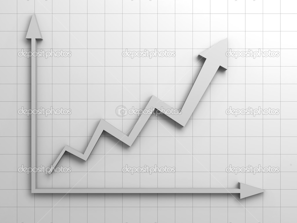 Arrow graph successful in business