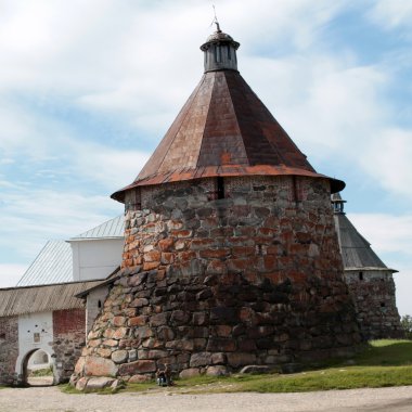 solovetsky Manastırı. nikolskaya Kulesi