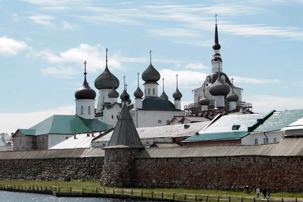 Solovecké klášter - architektonický celek Solovecké Kreml — Stock fotografie