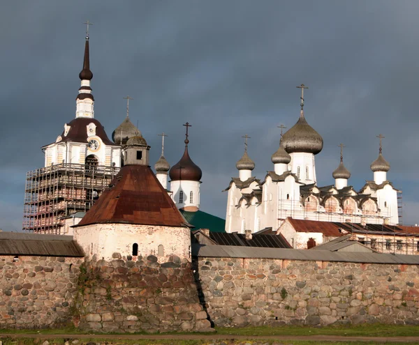 Solovecké klášter - architektonický celek Solovecké Kreml — Stock fotografie