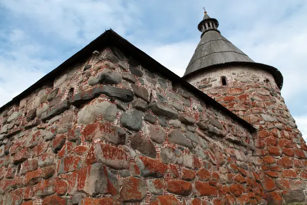 Solovetskij kloster. Vita tornet — Stockfoto