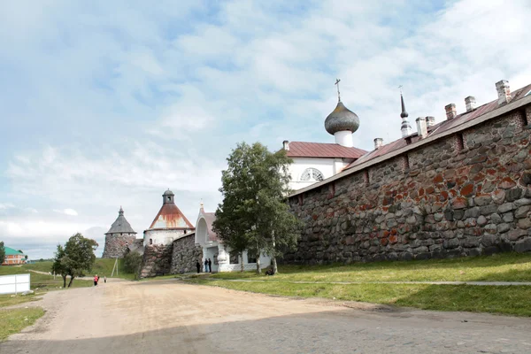 Solovetsky Monastery - architectural ensemble Solovetsky Kremlin — Stock Photo, Image