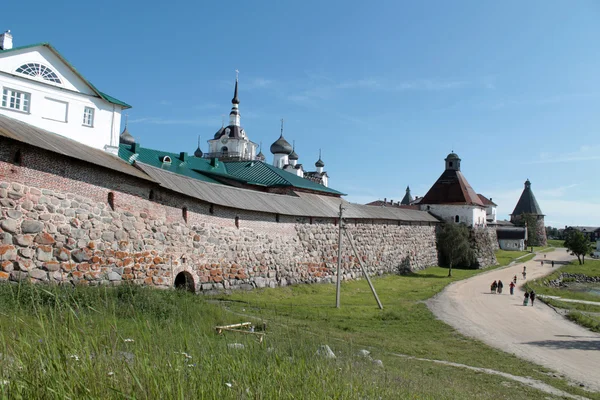 Monasterio Solovetsky - conjunto arquitectónico Solovetsky Kremlin —  Fotos de Stock