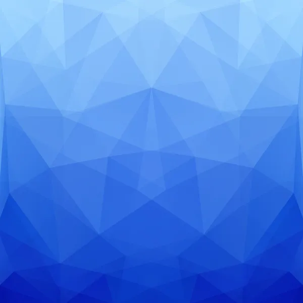 Abstract blue vector veelhoekige achtergrond voor ontwerp — Stockvector