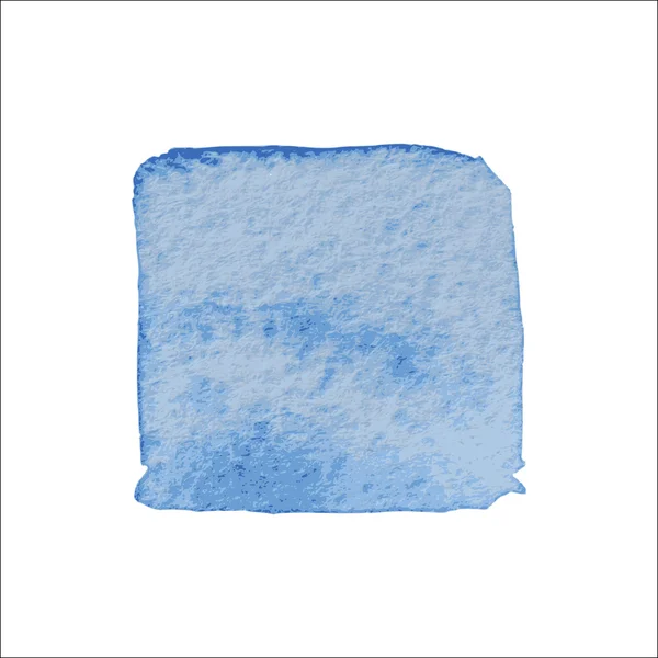 Blue Square Watercolor Banner. — Stok Vektör