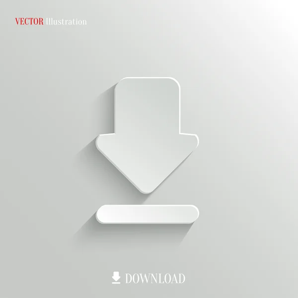 Descargar icono - vector web fondo — Vector de stock