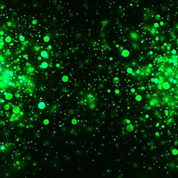 Векторний Зелений Блискучий Світлодіодний Абстрактний Фон Ефект Блиску Світла Магічної — стоковий вектор