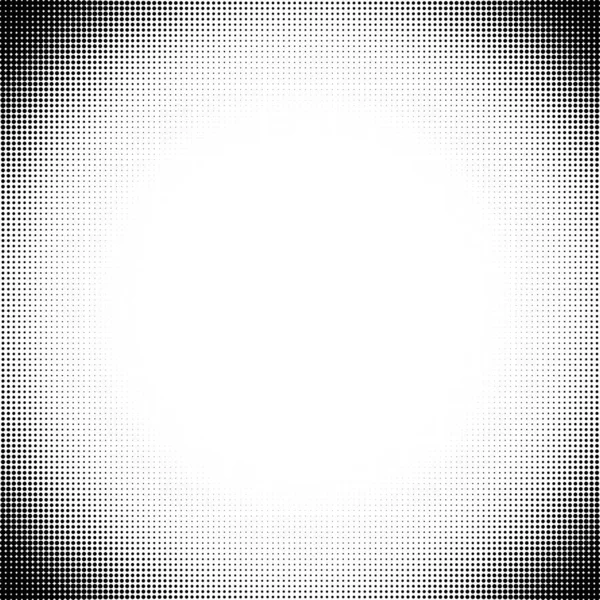 Vector Abstract Dotted Halftone Template Background Pop Art Dotted Gradient — Stock vektor