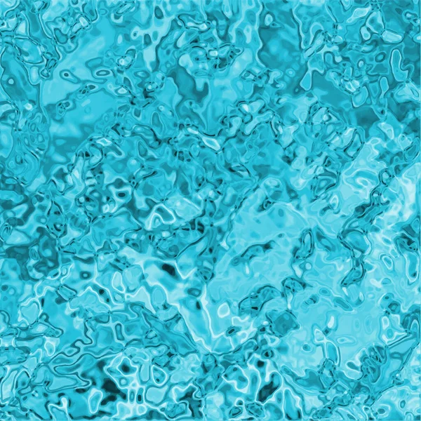 Vector Pool Water Surface Textured Background Abstract Summer Aqua Texture — Stockvektor