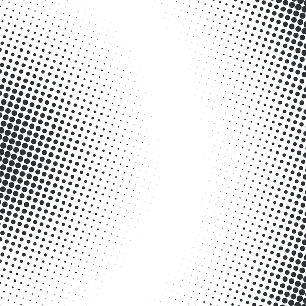 Vector Abstract Dotted Halftone Template Background Pop Art Dotted Gradient — Stok Vektör
