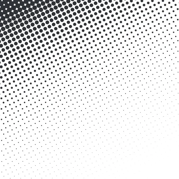 Vector Abstract Dotted Halftone Template Background Pop Art Dotted Gradient — Vettoriale Stock