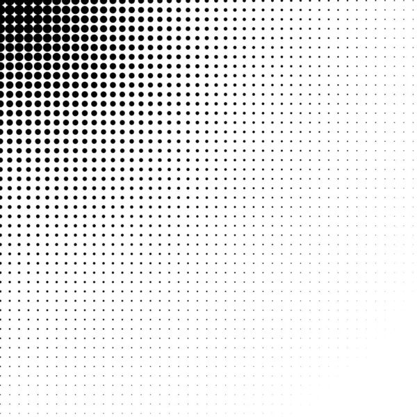 Vector Abstract Halftone Dots Textured Background Pop Art Dotted Gradient — Stock vektor