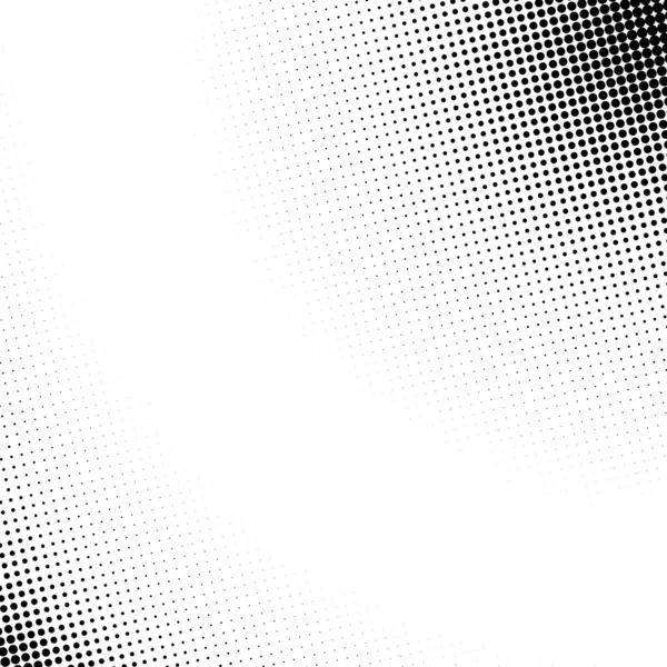 Vektor Abstrakt Gepunktete Halbton Vorlage Hintergrund Pop Art Punktierte Gradientendesign — Stockvektor