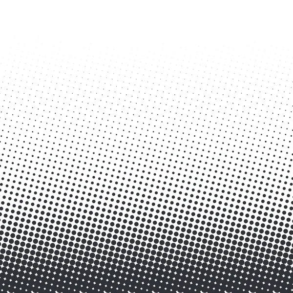 Vector Abstract Halftone Dots Textured Background Pop Art Dotted Gradient — Vettoriale Stock