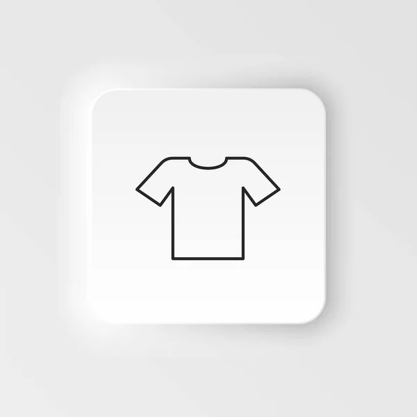 Shirt Clothes Icon Simple Element Illustration Natural Concept Shirt Clothes — Stockvector