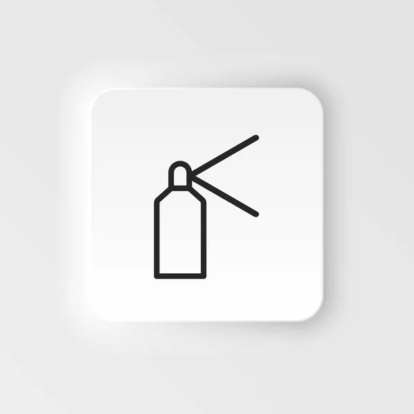 Spray Vector Icon Element Design Tool Mobile Concept Web Apps — Stockvector