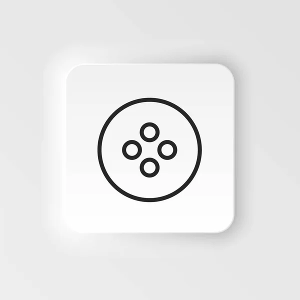 Handmade Stud Vector Icon Element Design Tool Mobile Concept Web — стоковый вектор