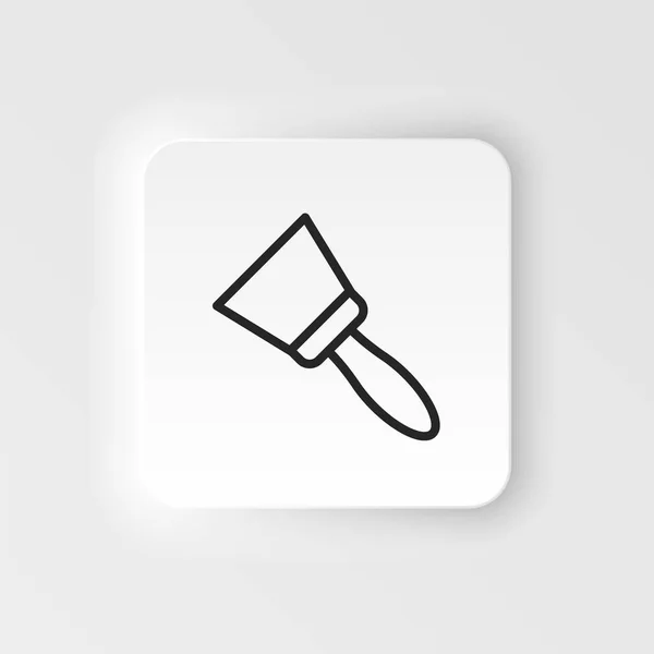 Scraper Tool Vector Icon Element Design Tool Mobile Concept Web — Vector de stock