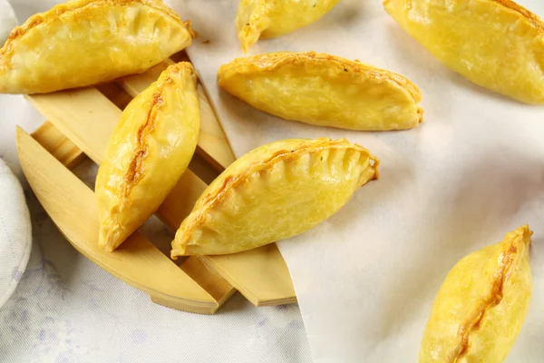 Golden Cornish Pasties — Stock Photo, Image