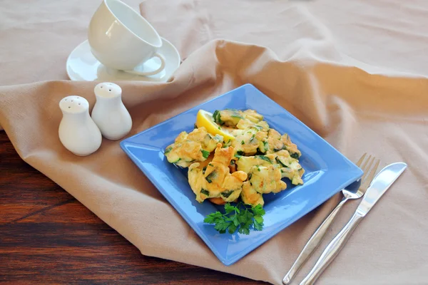 Courgette Fritters — Stock Photo, Image