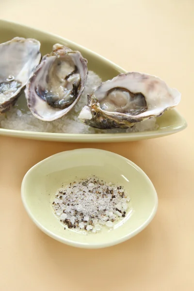 Oesters natuurlijke — Stockfoto