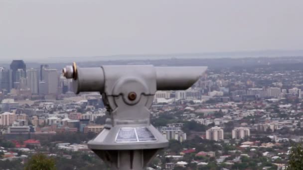Mt Coot-tha Lookout 1 — Stock Video