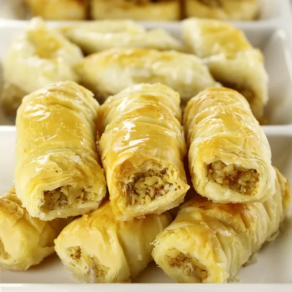 Verschiedene Baklava — Stockfoto