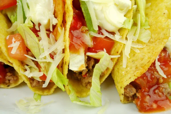 Beef Taco 's — Stockfoto