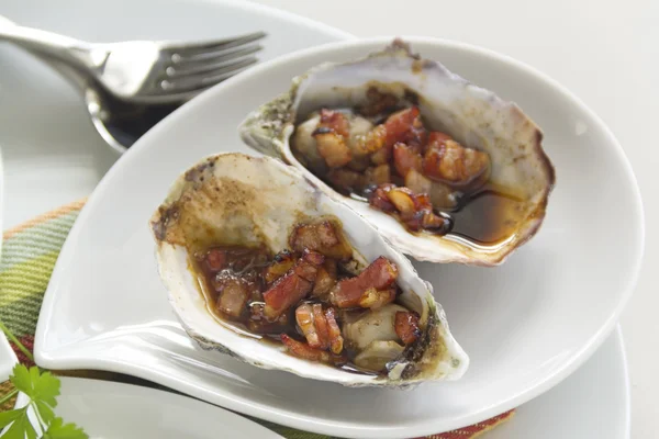 Oesters kilpatrick — Stockfoto