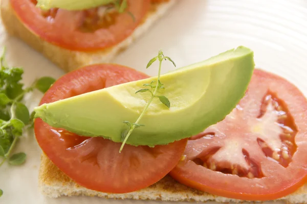 Avocado e pomodoro — Foto Stock