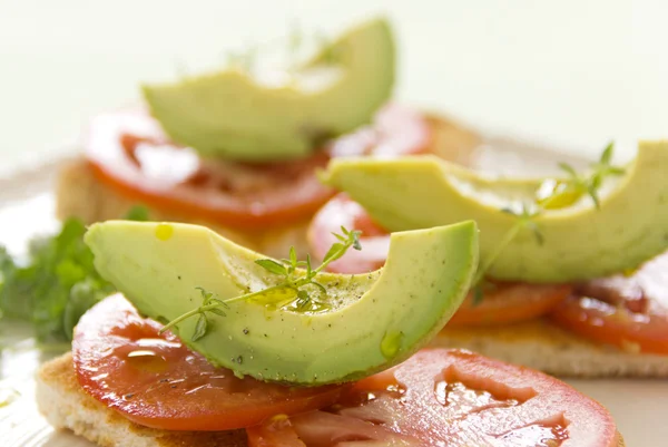 Avocado e pomodoro — Foto Stock