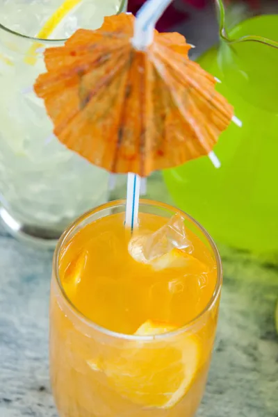 오렌지 음료 — 스톡 사진