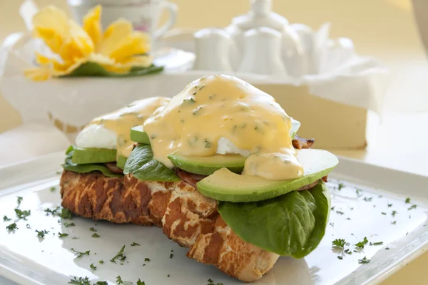 Eggs Benedict — Stock Photo, Image