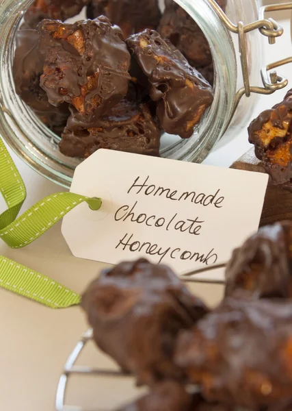 Chocolate Honeycomb — Stock Photo, Image