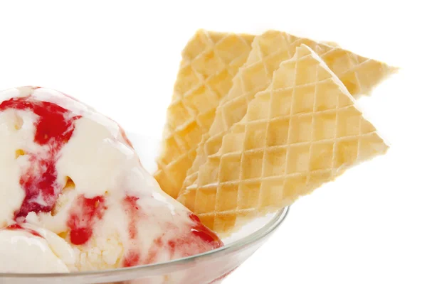 Helado con cobertura — Foto de Stock