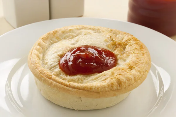Aussie М'ясний пиріг — стокове фото