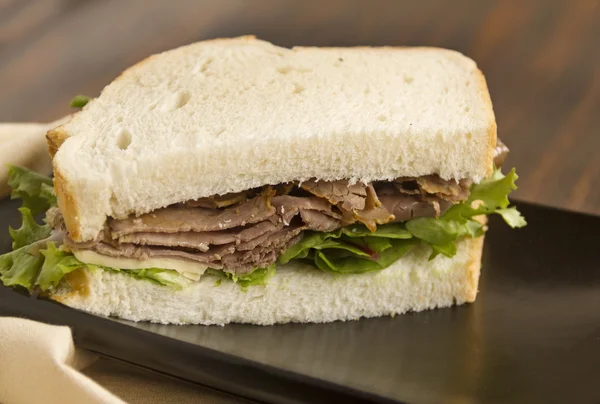 Sándwich de carne — Foto de Stock