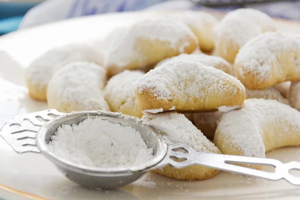 Greek Kourabiedes — Stock Photo, Image