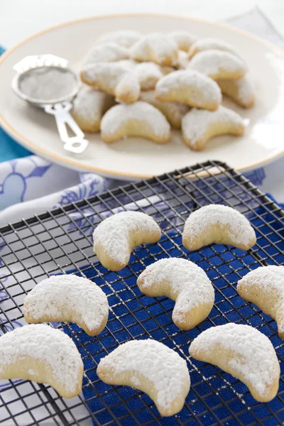 Griechische kourabiedes — Stockfoto