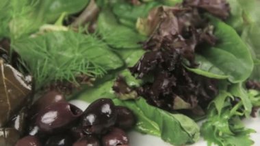 Yunan salatası pan