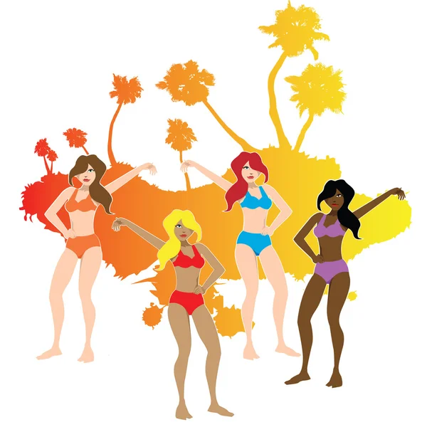 Beach girls poz
