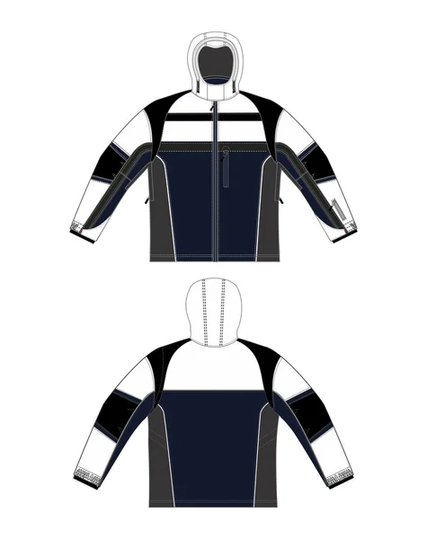 Apparel template sport uniform — Stock Photo, Image