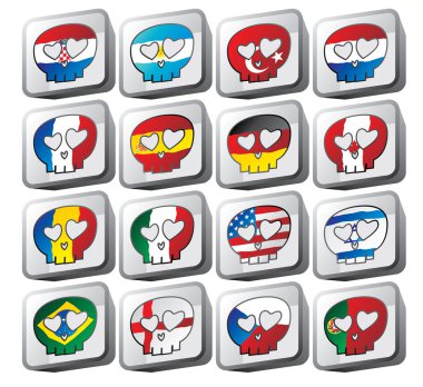 kafatasının içinde bayrak