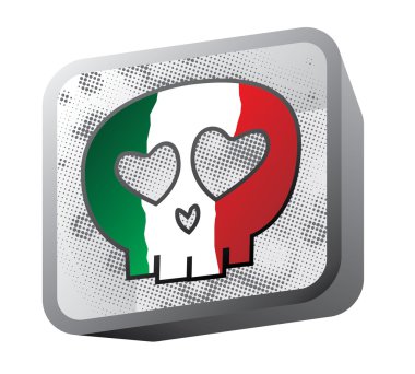 Kafatası bayrak Ulusal İtalya