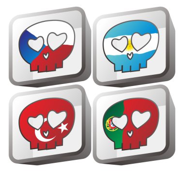 ulusal bayrak kafatası